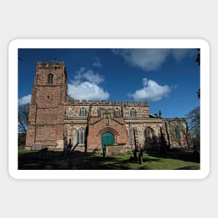 St Botolph's Church, Rugby, Warwickshire Sticker